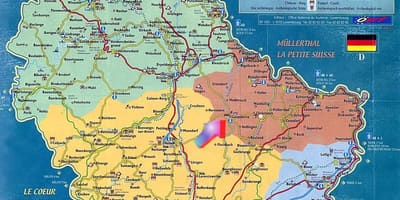 Карта Люксембурга славутасці карта 