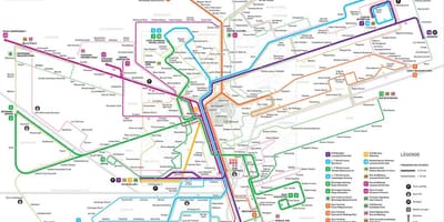 Карта Люксембурга метро